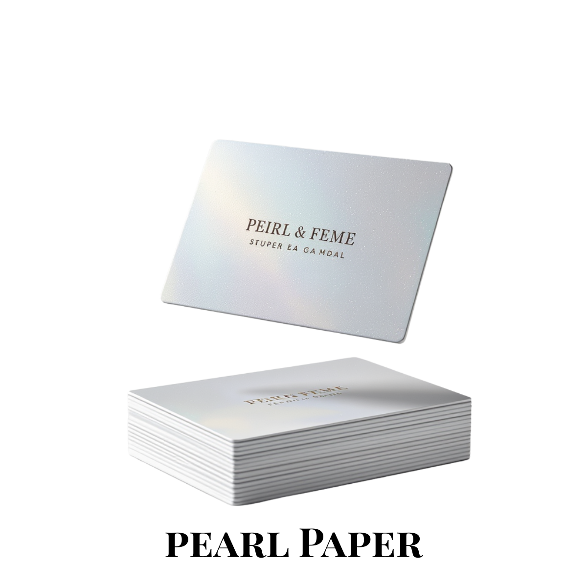 Pearl Paper Business Cards
