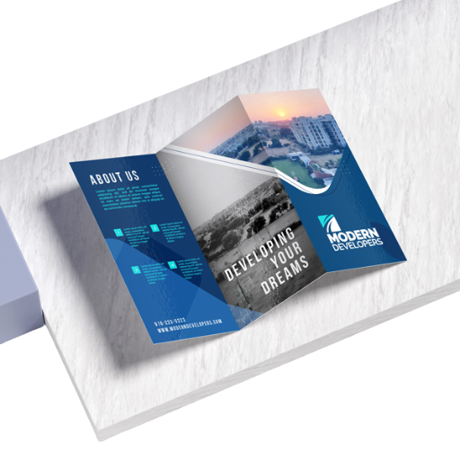 100lb Gloss Text Brochures