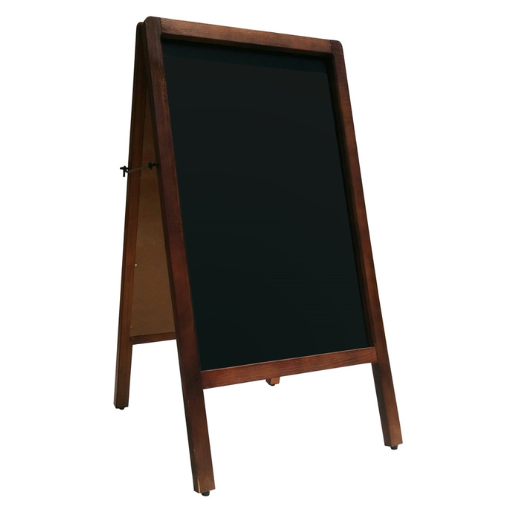 A-Frame Antique Sidewalk Menu Chalkboard Easel