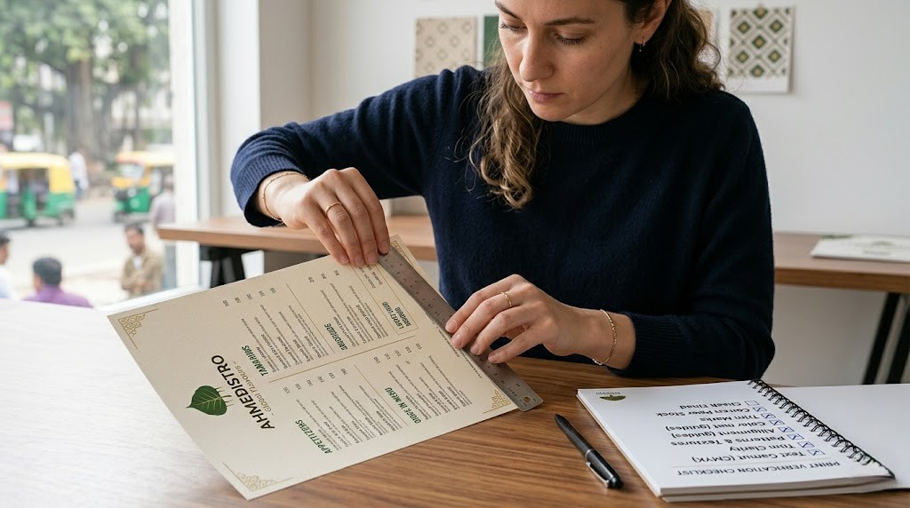 Print Quality Checklist for Niagara Restaurants