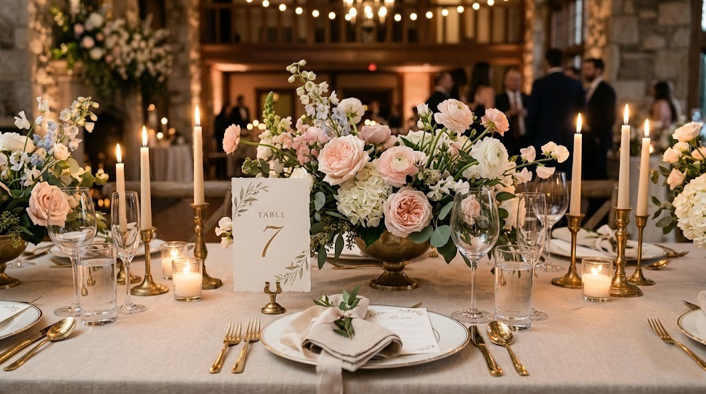 Table Numbers and Seating Charts