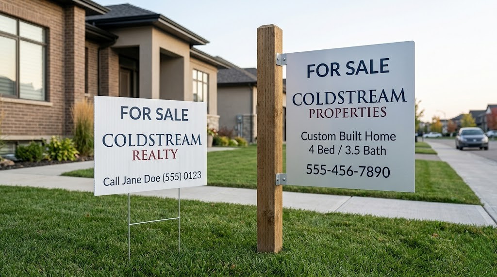 What Are Coroplast and Aluminum Signs
