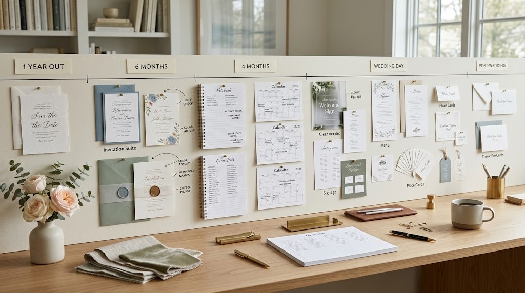 What Is the Right Timeline for Ordering Wedding Print