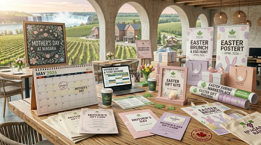 What Print Materials Drive the Spring Season for Niagara Businesses